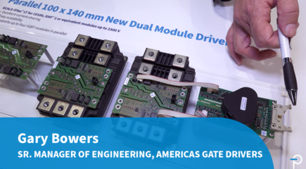 APEC 2023 PI Booth Highlights - SCALE-iFlex LT Gate Driver Boards for Wind Power