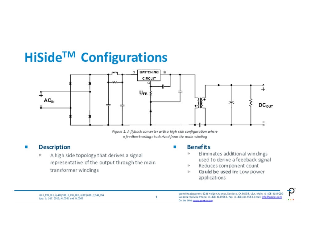 HiSide Configurations