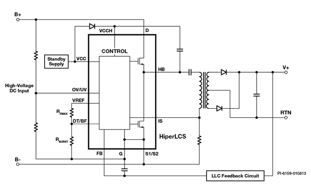 Typical Application Circuit – LCD TV and PC Main Power Supply